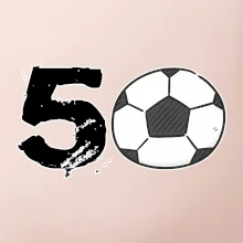 Fotbal kulaté narozeniny 50