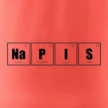 Vlastní nápis - periodická tabulka
