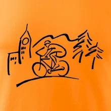 Cyklista na výletě