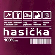 Čárový kód - Hasička