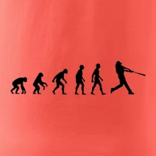 Evoluce baseball pálkař odpal