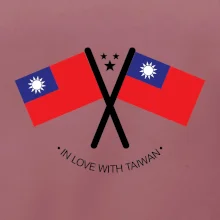 In love with Taiwan - vlajky