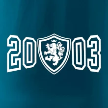 Narozeninový motiv - znak - 2003