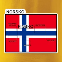 Norsko vlajka další státy