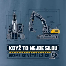 Když to nejde silou vezme se větší lžíce
