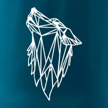 Geometrie - vlk - vyjící