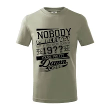 Nobody is perfect - Vlastní ročník