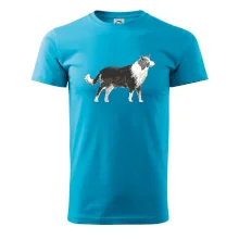 Border kolie kreslená