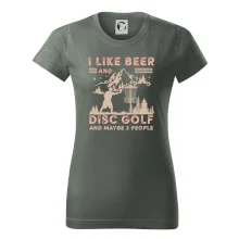 I like beer and disc golf I like beer and disc golf