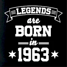 Legends are born in 1963