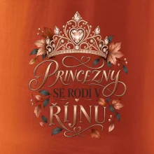 Princezny se rodí v říjnu - královská koruna