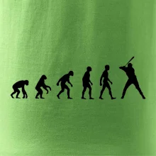Evoluce baseball pálkař nápřah