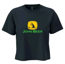 John Beer jelen s pivem