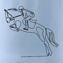 Jízda na koni jedním tahem