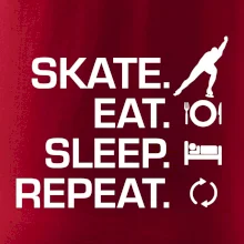 Eat sleep skate - lední bruslení