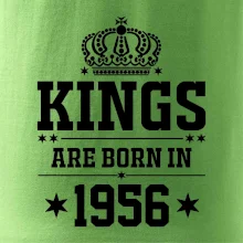 Kings are born in 1956