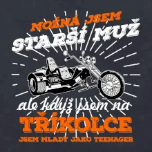 Možná jsem starší muž - tříkolka