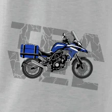 Cestovní enduro modré