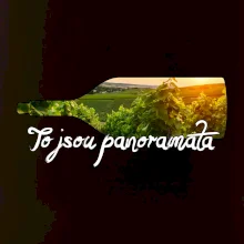 To jsou panoramata vinice