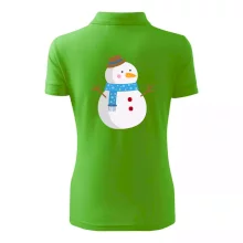 Sněhulák se šálou