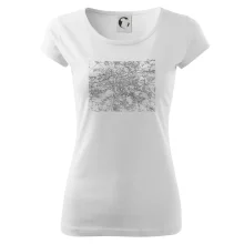 Mapy měst černobílé Praha