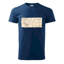 Mapa Báňské dráhy z Moravské Ostravy do Doubravy