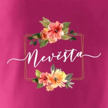 Nevěsta čtverec oranžový