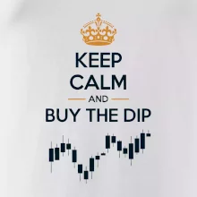 Keep Calm and Buy the Dip - koruna  a graf Keep Calm and Buy the Dip - koruna  a graf