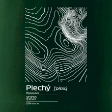 Plechý - vrstevnice v obdélníku