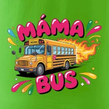 Máma bus - žlutý autobus