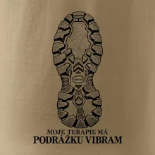 Moje terapie má podrážku Vibram