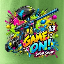 Barevná exploze game on paintball