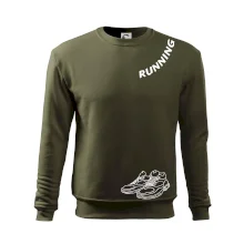 Running nápis šikmo