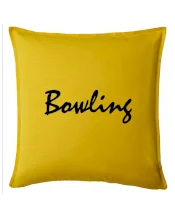 Bowling nápis psací