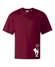 Zamilovaná kočka zezadu