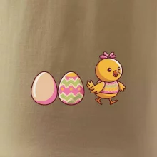 Evoluce vajíčka - velikonoce - kuře