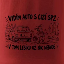 Vidím auto s cizí spz
