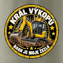 Král výkopů bagr je moje žezlo