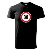 Dopravní značka - omezení rychlosti 30