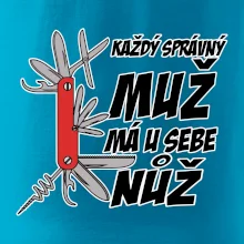 Každý správný muž, má u sebe nůž