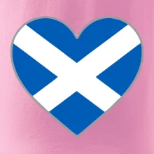 Skotské srdce na prso