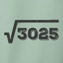 Narozeniny odmocnina 55