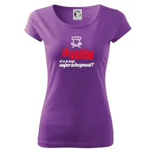 Já vařím - tvoje superschopnost? rovný nápis