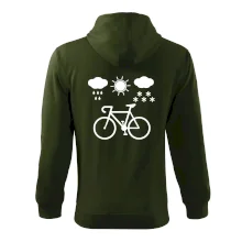 Cyklista za každého počasí Cyklista za každého počasí