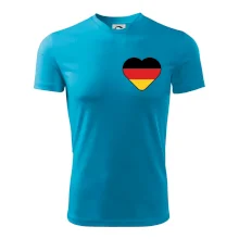 Germany love malé - Německá vlajka