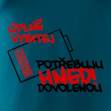 Úplně vybitej potřebuju hned dovolenou