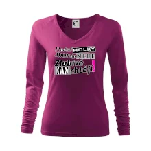 Hodné holky jdou do nebe, zlobivé kam chtějí!