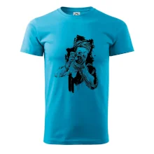 Fotograf kreslený tužkou