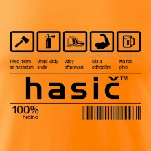 Čárový kód - Hasič