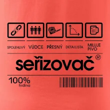 Čárový kód - seřizovač